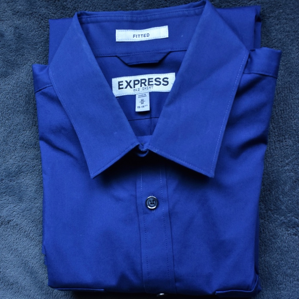 Express MK2 Fitted Dress Shirt